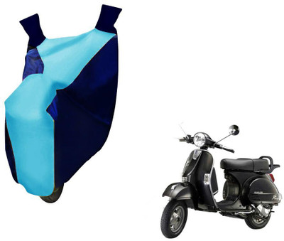 WolkomHome Two Wheeler Cover for LML(Star Euro, Blue)