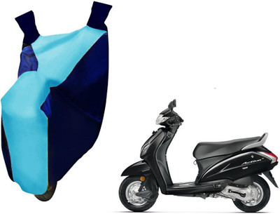 WolkomHome Two Wheeler Cover for Honda(Activa 3G, Blue)
