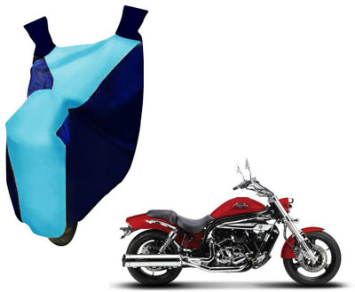 WolkomHome Two Wheeler Cover for Hyosung(Aquila Pro 650, Blue)