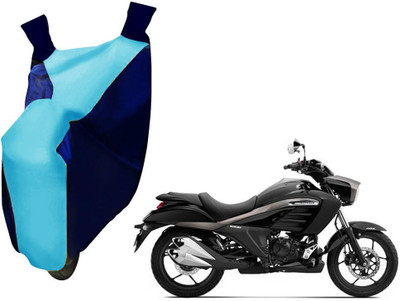 WolkomHome Two Wheeler Cover for Suzuki(Intruder, Blue)