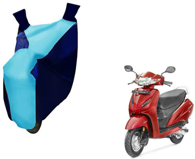 WolkomHome Two Wheeler Cover for Honda(Activa 5G, Blue)
