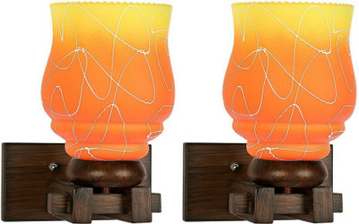 Baslash Wallchiere Wall Lamp Without Bulb(Pack of 2)