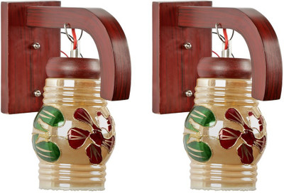 TrendyHouse Pendant Wall Lamp Without Bulb(Pack of 2)
