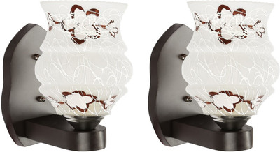 Zuper Uplight Wall Lamp Without Bulb(Pack of 2)
