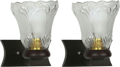 Baslash Uplight Wall Lamp Without Bulb(Pack of 2)