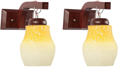 Mobiurja Wallchiere Wall Lamp Without Bulb(Pack of 2)