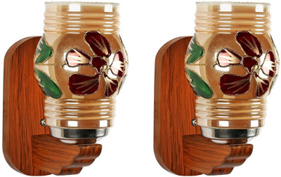 Mobiurja Wallchiere Wall Lamp Without Bulb(Pack of 2)