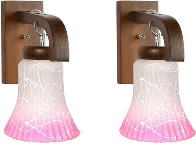 Mobiurja Wallchiere Wall Lamp Without Bulb(Pack of 2)