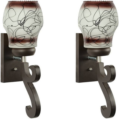 TrendyHouse Wallchiere Wall Lamp Without Bulb(Pack of 2)