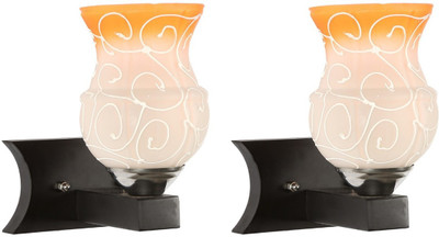 Mobiurja Wallchiere Wall Lamp Without Bulb(Pack of 2)