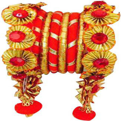 KHANDELWALIMPEX Silk Dori Pearl Bangle Set