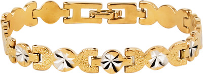 Fashion Frill Stainless Steel Sterling Silver Bracelet