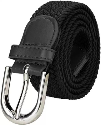 Manjri Girls Casual, Evening, Formal, Party Black Canvas Belt