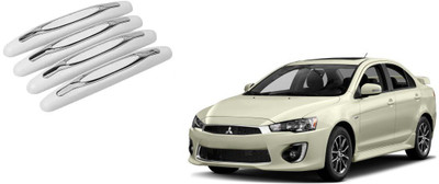 Autofetch Plastic Car Door Guard(White, Pack of 4, Mitsubishi, Lancer)