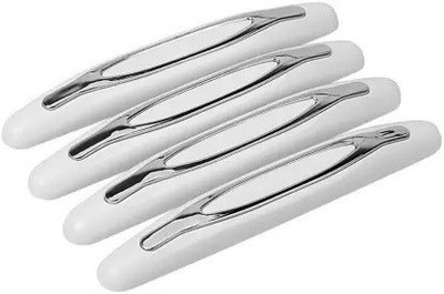 Autofetch Plastic Car Door Guard(White, Pack of 4, Universal For Car, Universal For Car)