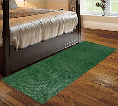 KUBER INDUSTRIES Green PVC Runner(2 ft,  X 8 ft, Rectangle)