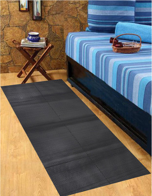 KUBER INDUSTRIES Grey PVC Runner(2 ft,  X 8 ft, Rectangle)