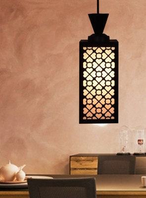 Vinayak Wooden Style Hanging Lamp Creative Pendant Light Lamp for Room,Foyer,Hallway Pendants Ceiling Lamp(Black)