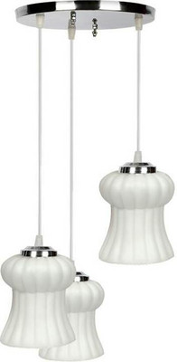 PR Prashant PR Prashant Pendants lamp9 Pendant Lamp Ceiling Lamp(White)