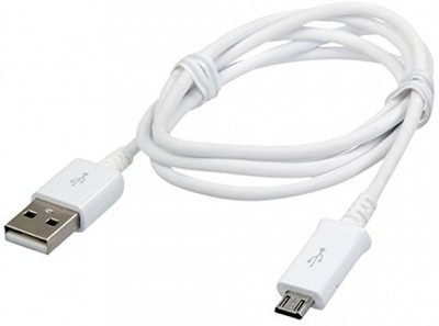 A CONNECT Z Micro USB Cable 1 m MAGIC-SM-DT-CBL-7-WHT(Compatible with Computer, Mobile, Tablet, Laptop, Multicolor)