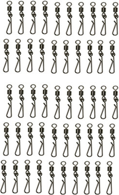 Nema FUB2780OUT Cast Fishing Rolling Swivel(Set of  50)