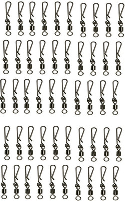 FUTABA Soft Bait Stainless Steel Fishing Lure(Pack of 50, Size 4)