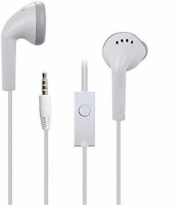 electmart Original Handsfree For All Android Wired Headset(White, Wired in the ear)