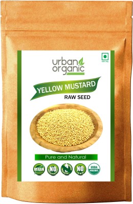 Urban Organic Yellow Mustard Seeds / Peeli Sarson 150 gram Pack Seed(150 per packet)