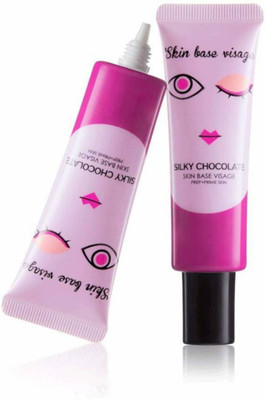 TUKAMCHA FIRSTZON Silky chocolate prep+prime skin face and eye primer Primer - 20 g  (skin base) Primer  - 20 g(TRANSPARENT)