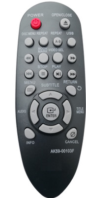 LipiWorld AK59-00103F DVD Player Samsung Remote Controller(Black)