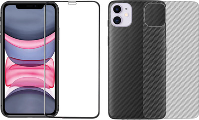 Karpine Front and Back Screen Guard for Apple iPhone 11(Pack of 2)