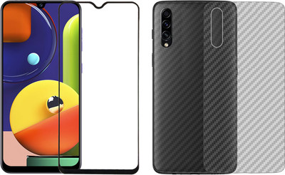 Karpine Front and Back Screen Guard for Samsung Galaxy A50s(Pack of 2)