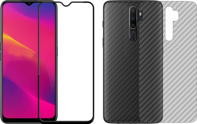 Karpine Front and Back Screen Guard for Oppo A9 2020, Oppo A5 2020(Pack of 2)