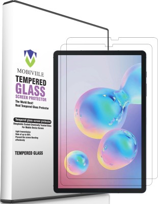 MOBIVIILE Tempered Glass Guard for Samsung Galaxy Tab S6 Lite 10.5 inch(Pack of 2)