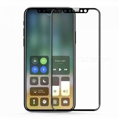 eCase Edge To Edge Tempered Glass for Apple iPhone X(Pack of 1)