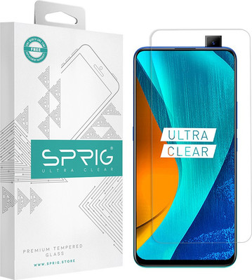 Sprig Tempered Glass Guard for Sprig Tempered Glass Guard for Vivo V15, V15 (Pack of 1)(Pack of 1)