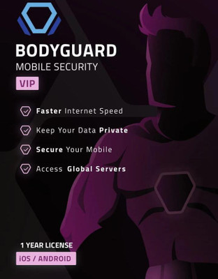 BODYGUARD Mobile Security 1 User 1 Year(Voucher)