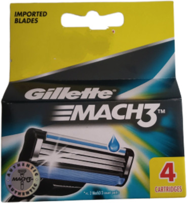 Gillette MACH3(Pack of 4)