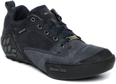 Woodland navy blue sneakers online