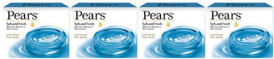 Pears Soft & Fresh Soap Bar 125 g(4 x 125 g)
