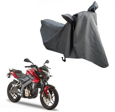 Oshotto Waterproof Two Wheeler Cover for Bajaj(Pulsar 180 DTS-i, Grey)