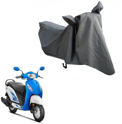 Oshotto Waterproof Two Wheeler Cover for Honda(Activa i, Grey)