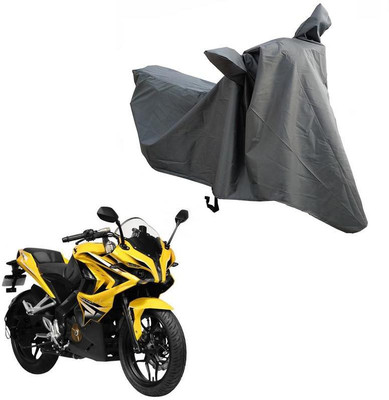 Oshotto Waterproof Two Wheeler Cover for Bajaj(Pulsar 220 DTS-i, Grey)
