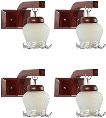 TrendyHouse Uplight Wall Lamp Without Bulb(Pack of 4)