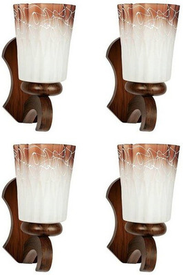 Zuper Uplight Wall Lamp Without Bulb(Pack of 4)