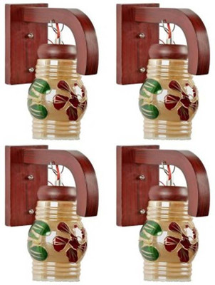 TrendyHouse Uplight Wall Lamp Without Bulb(Pack of 4)