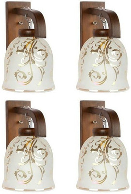 TrendyHouse Uplight Wall Lamp Without Bulb(Pack of 4)