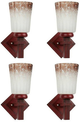 TrendyHouse Wallchiere Wall Lamp Without Bulb(Pack of 4)