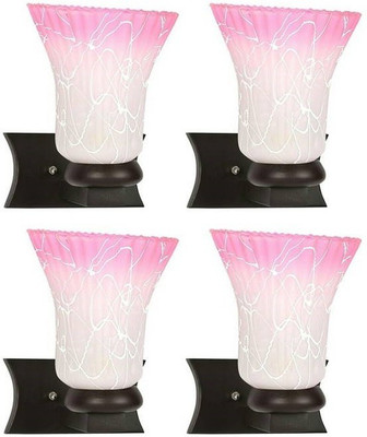TrendyHouse Uplight Wall Lamp Without Bulb(Pack of 4)