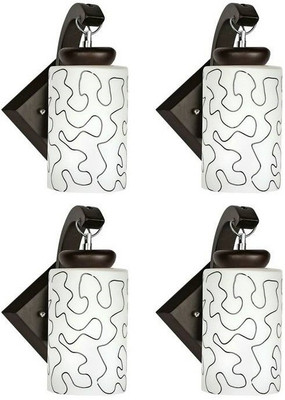 TrendyHouse Uplight Wall Lamp Without Bulb(Pack of 4)